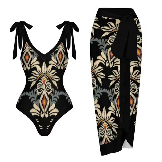 'Hazel' swimsuit with sarong