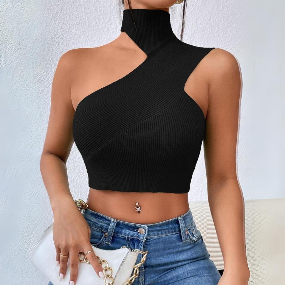 'It girl' cut-out crop top.