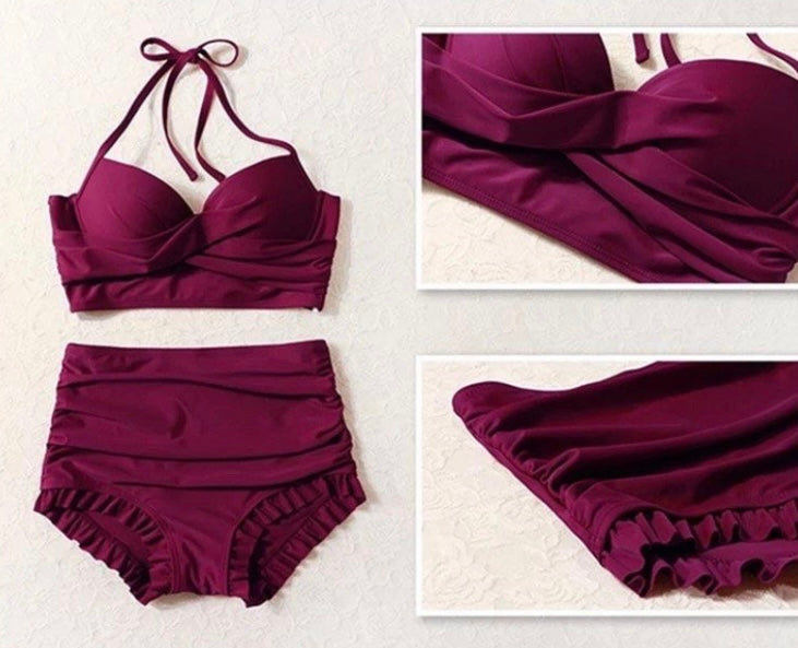 ‘Rubina’ 3 piece swimsuit set.