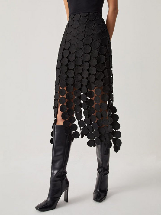 ‘Wild Child’ laser cut skirt